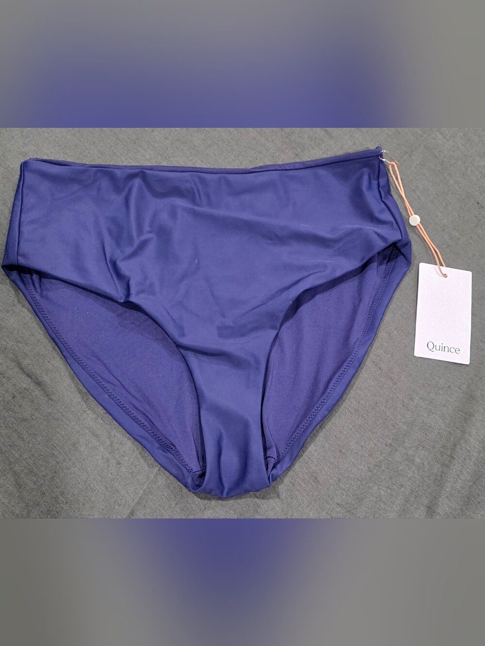 Quince Navy Blue Bikini Bottom